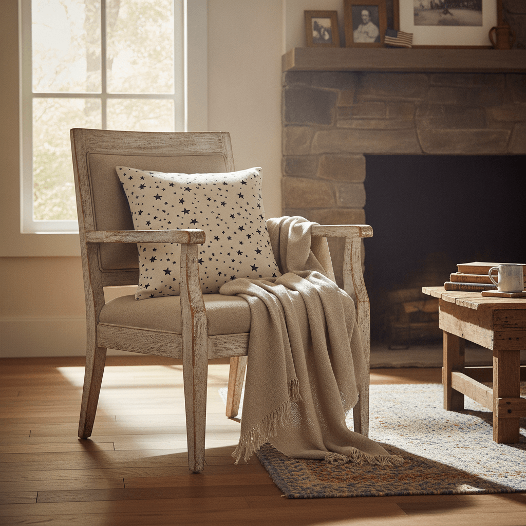 Pillow · pieced star